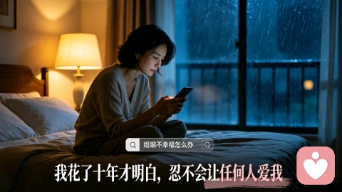 我花了十年才明白,忍不会让任何人爱我
