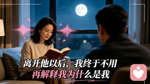 离开他以后，我终于不用再解释我为什么是我