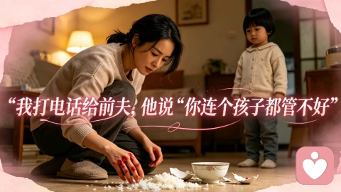 我打电话给前夫，他说“你连个孩子都管不好
