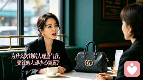 为什么欠钱的人理直气壮，要钱的人却小心翼翼？