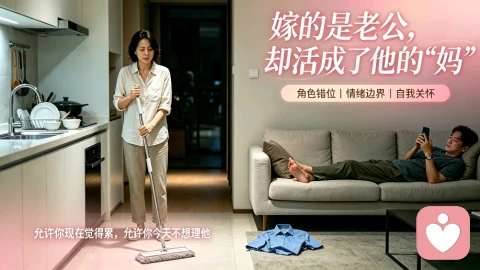 嫁的是老公,却活成了他的“妈”