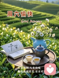 周末放松时刻，倾诉自己疲劳了一周的心，爱己从心开始