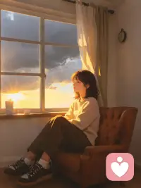 情绪总有起落，允许自己偶尔低落，慢慢梳理心绪，和不开心好好和解。配图