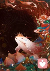 石桥灵鱼𓆜
村外石桥下，藏一条百年灵鱼，不通人语，却懂人心。世人失意难过，立于桥头轻声倾诉，心中烦忧便会轻减几分。鱼从不现身，只在流水之中静静聆听，渡人间万般愁绪，守一方烟火安宁。配图