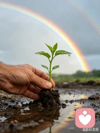 每一段困扰，都是自我成长的契机。我愿陪你，一起穿越阴霾，遇见更好的自己！配图