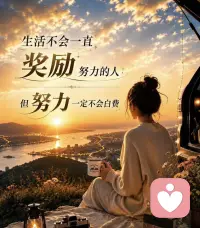 努力，也许不会立刻开花
生活不会一直奖励努力的人，但努力从来不会白费。
有些路走了很久，依然看不到结果；有些付出坚持了很久，也没有得到想要的回应。那段时间会怀疑自己，会羡慕别人，甚至会想放弃。
后来才发现，努力的意义不只是为了成功。它会慢慢改变你的心态，丰富你的经历，让你拥有面对困难的底气。那些看似没有回报的日子，其实都在悄悄积累力量。
也许今天的汗水换不来掌声，但总有一天，你会感谢那个没有轻易放弃的自己。
慢一点没关系，只要还在向前走，就已经很了不起了。