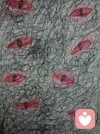 也许画画也是一种平静心里的解药吧
！配图