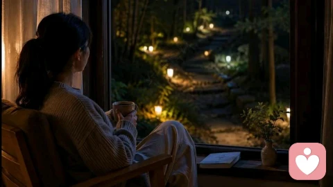 半夜躺床上翻来覆去：你熬的不是夜，是心里没放下的情绪
