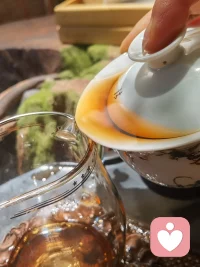 开盖沥茶那个空档

自己问自己｜走神没？
｜眼睛光盯着茶汤往下滴了

人心里那些破事，跟这茶一个道理
攥得越紧，浓的也变苦
手一松，让它自己往下走

倒茶那几秒
你光看茶汤颜色，别的啥也不想
浓的淡的，都是你的

#茶语疗愈 #以茶静心配图