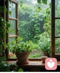 不开心的时候下雨的声音也许会治愈你配图