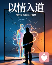 悟道有七法，每个人的人生脚本最后都是为了让你醒来：
​
​入道的七种方式：每个人的入口不一样，有人是被一段感情摔开了、有人是背一场病逼停了、有人是被突如其来的苦难击碎了、也有人是在一种莫名的迷茫里开始追问活着的意义。也有人是从一幅画一壶茶、一本书里安静的走进来的…
以情入道的人，是被关系磨开的、在关系里受过很深的伤、最后发现那个伤不是别人给与的，是自己藏着里面的东西借着关系照出来的。～借关系之镜、照见自己…配图