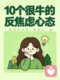 反焦虑10种心态