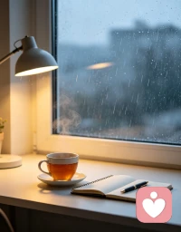 一场细雨，抚平清晨的浮躁
人总有撑不住、想倾诉的时刻
早安，如果你心里积攒了太多情绪
随时来找我，耐心听你慢慢诉说配图
