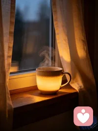 万家灯火熄灭，内心的情绪才慢慢浮现。
不用硬撑体面，不用伪装快乐。
所有心酸、疲惫与不甘，尽管诉说，我只倾听，不评判。配图