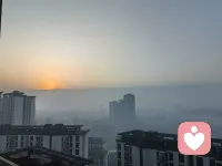 迎着朝阳，面对美好的一天配图