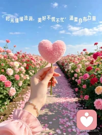 . 慢慢学会和生活温柔相处，不纠结过往，不焦虑未来。好好爱自己，日子慢慢沉淀，好运自会不期而遇。配图
