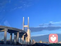 今天从南浦大桥经过。 抬头间看见车窗外的云扑面而来。初始似乌云压抑， 过了几秒，一缕红颜冲出楼群，给天空赋予了彩色。 所以：

万物皆有裂痕，那是光照进来的地方。

同样的，伤口是光进入你内心的地方。

作为倾听师 咨询师，面对灵魂枯竭 ，重拾初心，任重道远。 加油👏配图