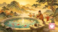 偷得浮生半日闲，静享山水鱼之乐。配图