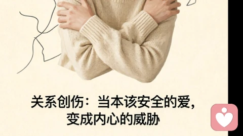 关系创伤：当本该安全的爱，变成内心的威胁