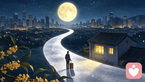 中秋归乡:成年人漂泊灵魂的深度自愈与和解