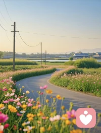 4. 「世界有时候很吵，但这里可以很安静。如果你累了，来我这里歇一歇吧。」配图