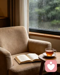 听雨声，时间的沙漏声，雨落消愁，沙漏计时，给你的情绪一处归处配图