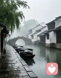 黄梅时节家家雨，整日裹在潮湿雾气里，雨声淅淅沥沥，适合静下来梳理心事，等一场漫长雨季落幕。配图