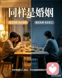 一段名存实亡的婚姻，名义上是夫妻，却少了温情；好的婚姻，贵在互相理解、彼此照顾。
 
看似只是一纸之差，实则冷暖自知。很多婚姻熬到最后，同住一个屋檐下，却各怀心事，遇事不商量，难过不宽慰，只剩责任和将就。而真正的婚姻，从来不是单方面的付出，你懂我的疲惫，我疼你的不易，遇事一起扛，日常互相体恤。
 
婚姻最好的状态，不是从不争吵，而是哪怕有分歧，也愿意体谅对方；哪怕日子平淡，也记得照顾彼此的情绪。若只剩空壳，再坚持也是内耗；若还有心意，就试着多一份体谅，双向奔赴，日子才有温度。
