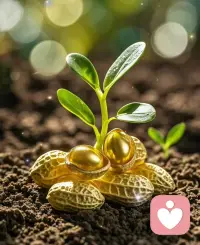 埋在泥土里的期许，终会破土发光。
每一颗藏在壳里的金黄，都是悄悄积蓄的力量，慢慢来，新芽自会迎着光生长。