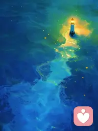 深海藏星光，灯塔守远方
愿你前路，永远有一束暖光