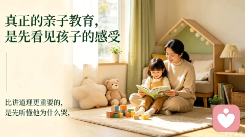 真正的亲子教育，是先看见孩子的感受