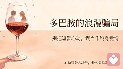 多巴胺的浪漫骗局:别把短暂心动,误当作终身爱情