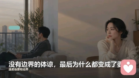 没有边界的体谅,关系为什么反而越来越糟
