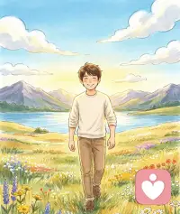 世界很大，风景很美，不要因为一次挫折就否定自己的全部价值。你比你想象的更勇敢，也比你期待的更优秀。请带着微笑去迎接每一个未知的明天，用善良和真诚去对待这个世界，生活定会还你一个温柔的拥抱。