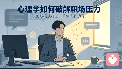 心理学如何破解职场压力