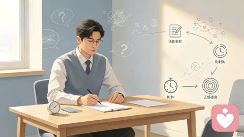 总胡思乱想控制不住?4套实操方法,彻底终止精神内耗