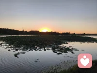 治愈系风景～
夕阳西下～