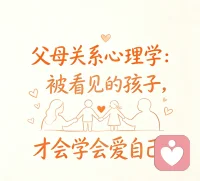 早年的亲子关系，构成我们内心最初的安全底色。被接纳滋养的人敢于爱人，长久缺失陪伴与理解，终其一生都在寻觅归属感。