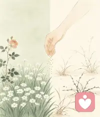 一个人的内心，不种下鲜花，就会长满杂草。
你往心田里播下什么样的种子，生活就会回馈你什么样的光景。
种下宽容善意，迎来温柔顺遂；种下焦虑怨恨，困住的只有自己。
念头是种子，心态是土壤，你的内心世界，终究会长出你日日浇灌的一切。守住心念，多栽美好，荒芜自然会慢慢变成花海。
