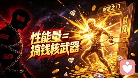 性能量=羞耻？别傻了！它是你搞钱改命的宇宙级外挂