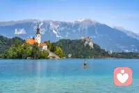 🌿布莱德湖｜斯洛文尼亚仙境湖心秘境🇸🇮配图