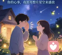 你说出的每一个字，我都用心收藏；你未言说的叹息，我也细细思量。配图