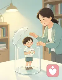 心理学效应☞跳蚤效应
跳蚤本可跳几米高，但被放进瓶子里盖上盖子反复跳跃触碰顶部后，即使盖子拿走，也再跳不出瓶口——这就是跳蚤效应。
父母把“你不行”“不可以”当口头禅，孩子屡次受挫、长期被否定、设限，会悄悄给自己盖上无形的盖子。不是能力不够，是内心认定“我不行”。
父母最温柔的功课，是拆掉那层看不见的盖子：少一句否定，多一次“试试看”。让孩子相信自己拥有突破的力量，勇于尝试，跳出自我设限，展翅高飞翱翔于更广阔的天空。