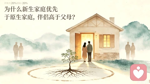 为什么新生家庭优先于原生家庭,伴侣高于父母?