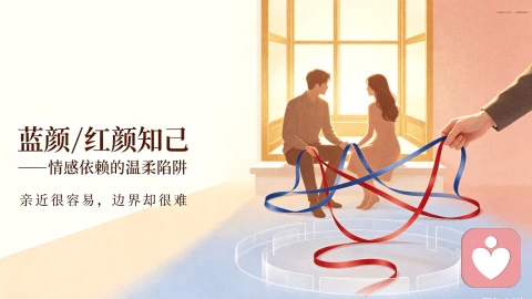 蓝颜/红颜知己——情感依赖的“温柔陷阱”