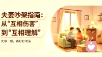 夫妻吵架指南：从“互相伤害”到“互相理解”