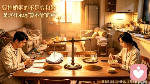毁掉婚姻的不是穷和累,是这杆永远“算不清”的秤