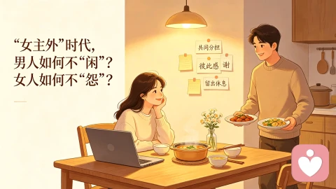“女主外”时代，男人如何不“闲”？女人如何不“怨”？