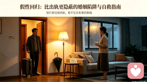 假性回归:比出轨更隐蔽的婚姻陷阱与自救指南