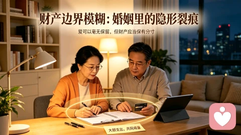 财产边界模糊:婚姻里看不见的隐形裂痕